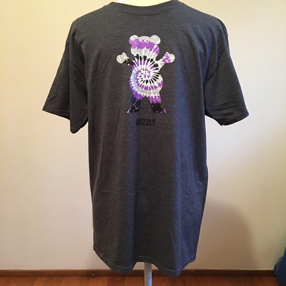 Grizzly • Tie-dye Bear Skate Tee - Picture 2 of 4